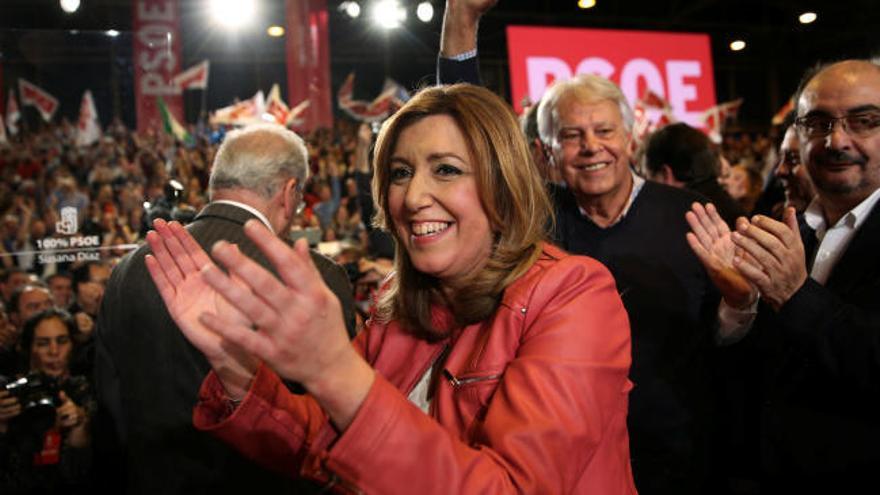 Díaz quiere liderar un PSOE &quot;que vuelva a ganar&quot;