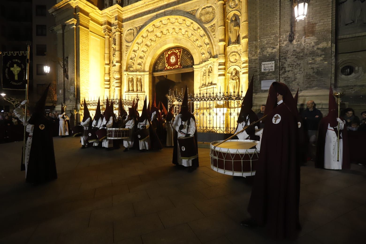 En imágenes │ Procesiones del Lunes Santo en Zaragoza