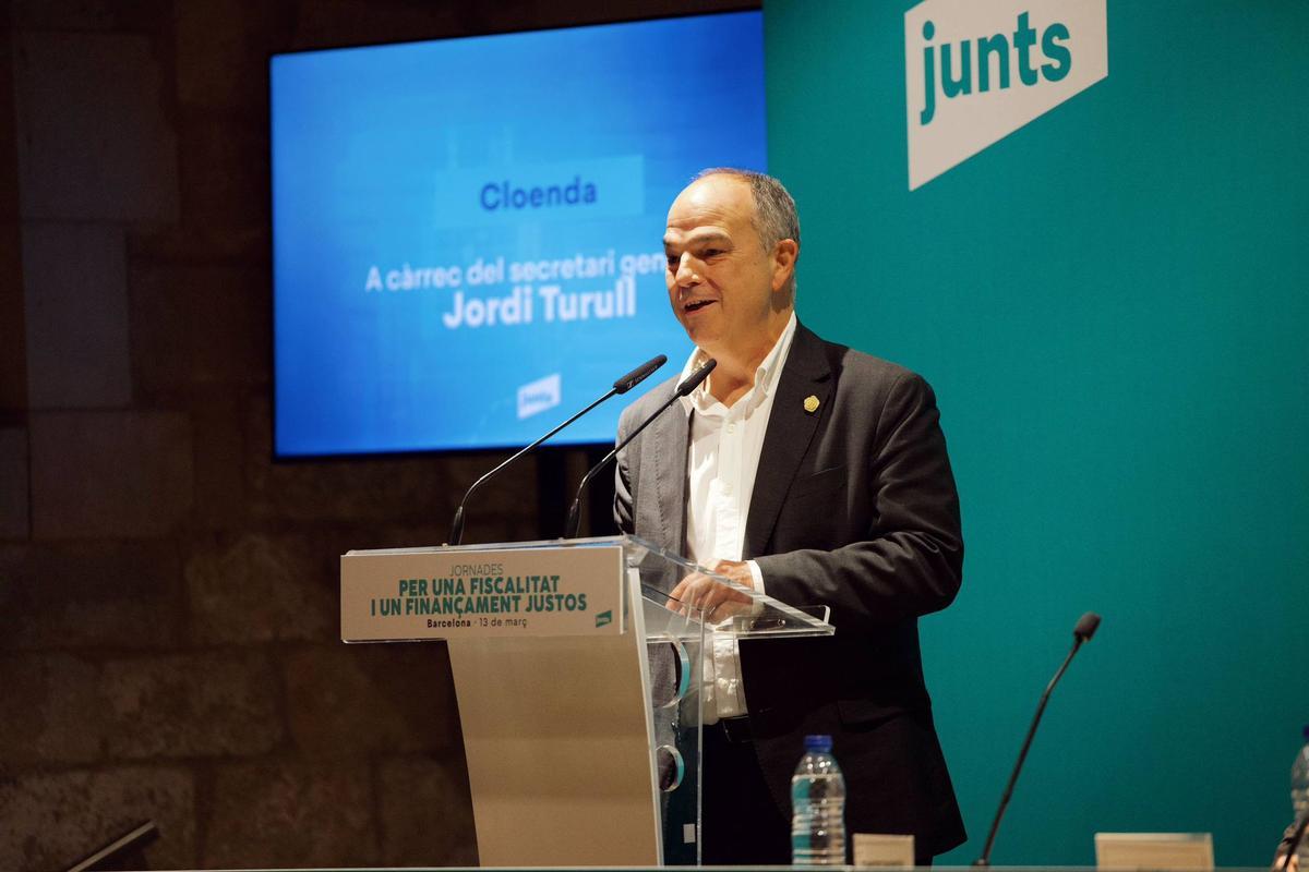 Jordi Turull, secretario general de Junts en una imagen de archivo