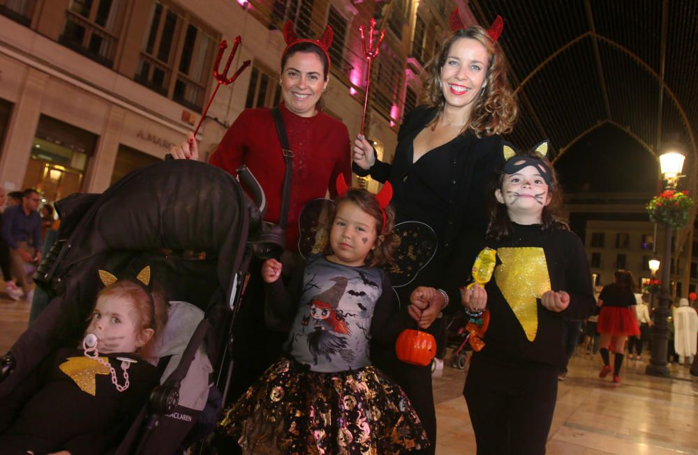 Celebración de Halloween en el Centro de Málaga