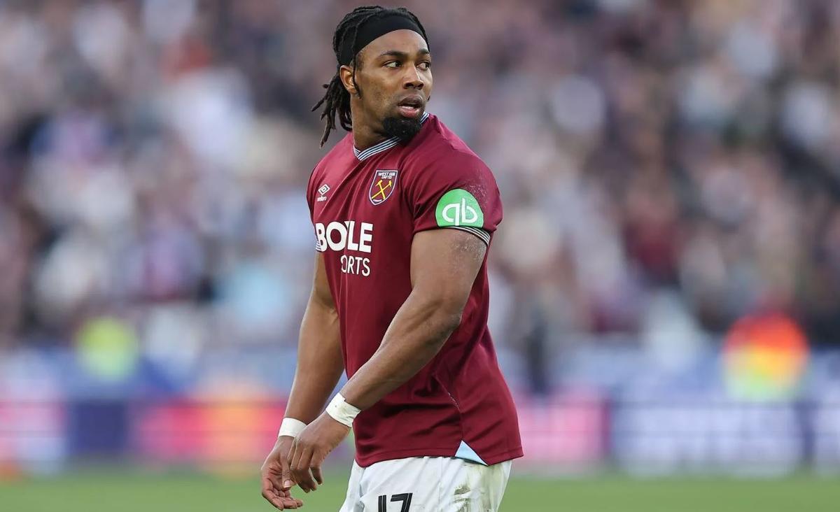 Adama Traoré con el West Ham