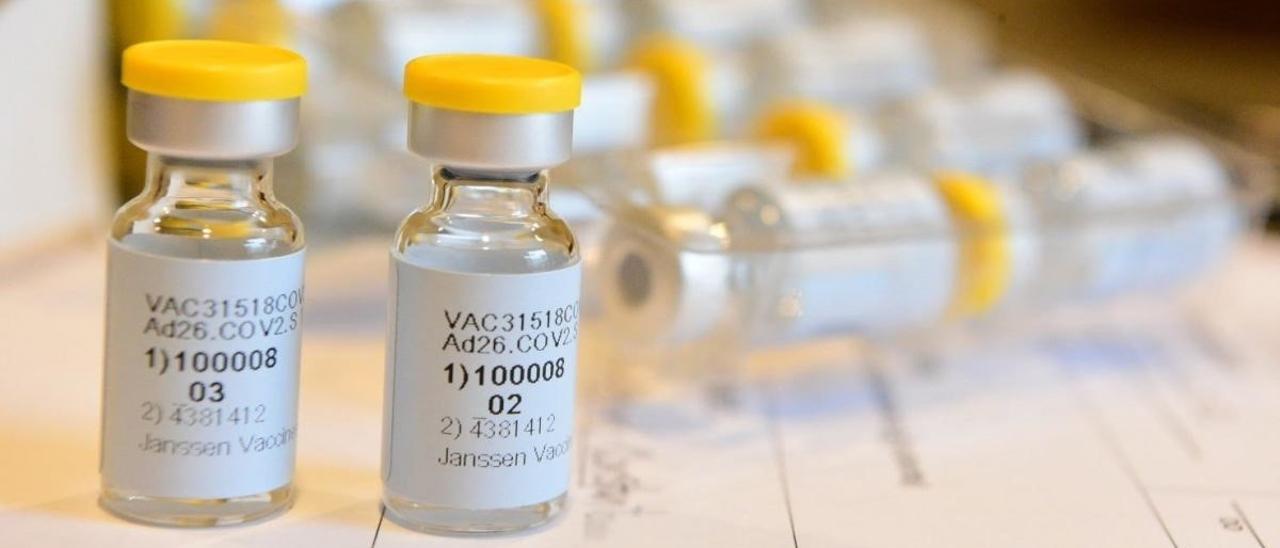 Dosis de la vacuna de Janssen. Europa Press