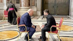 Trump amenaça amb sancions a Putin després de reunir-se amb Zelenski