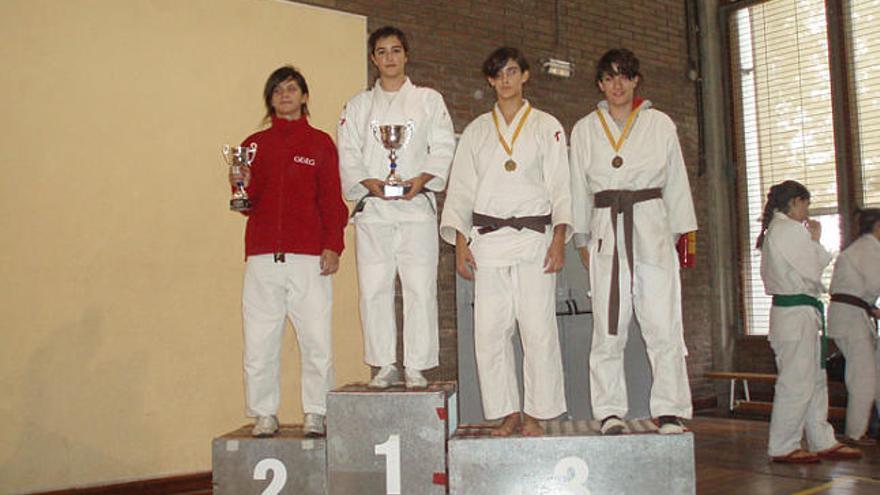 Marina González obté  el bronze en 57 kg