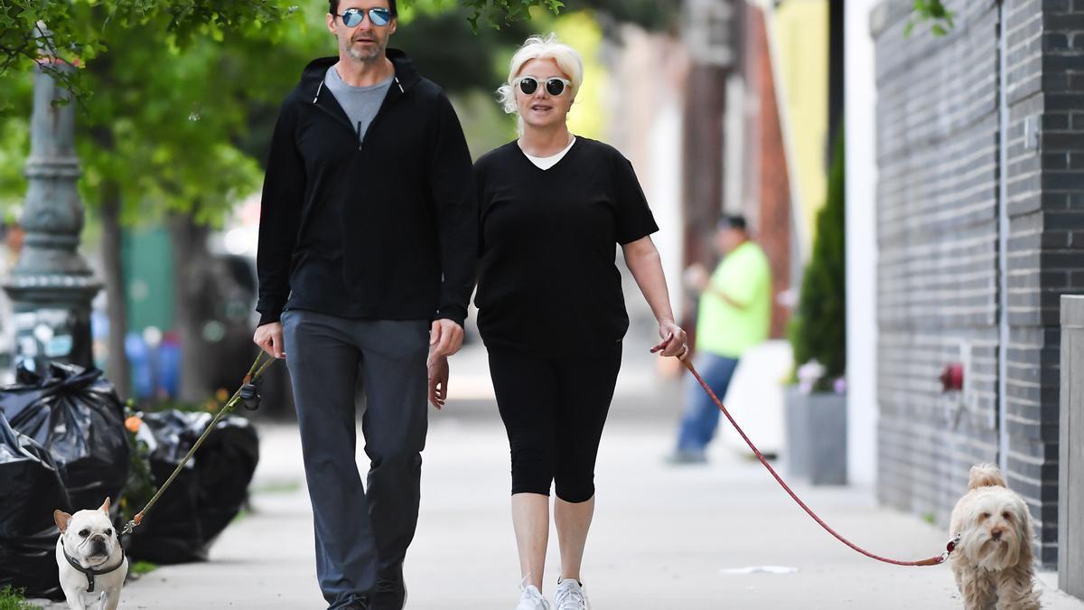 Hugh Jackman y su esposa Deborra Lee Furness