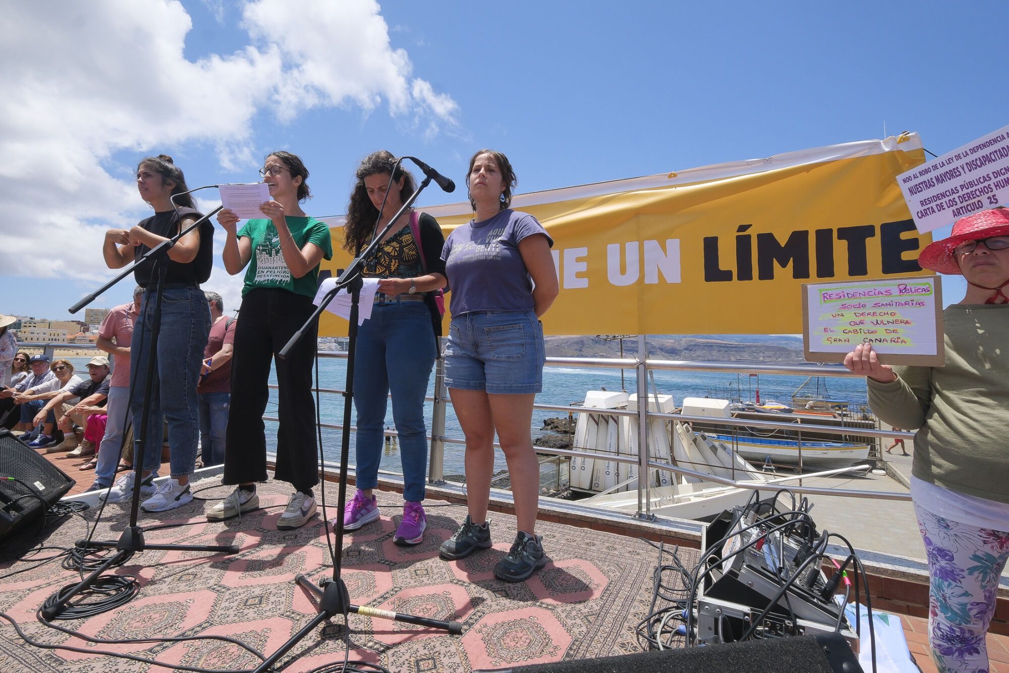 Manifestación Canarias tiene un límite 18M en Las Palmas de Gran Canaria