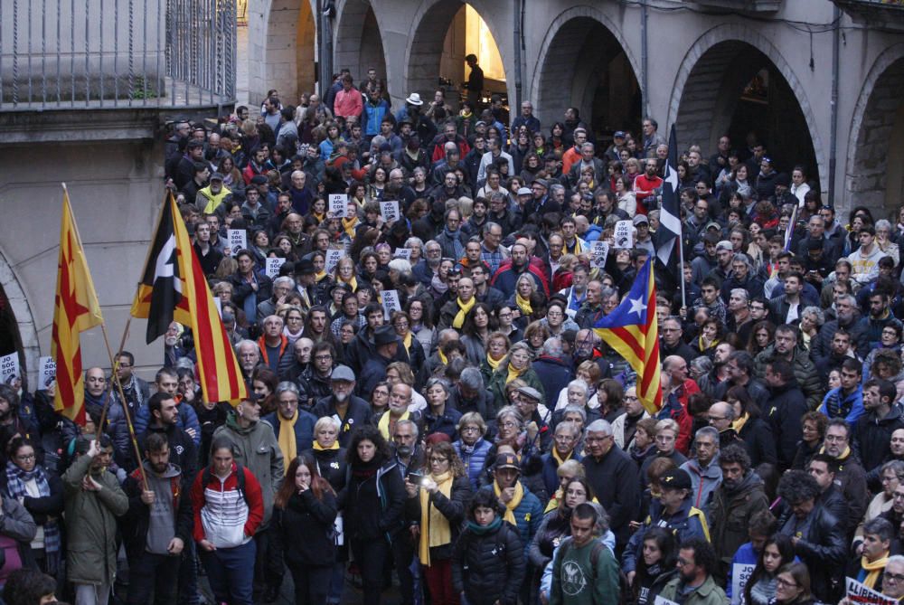 Concentració de suport als CDR a Girona