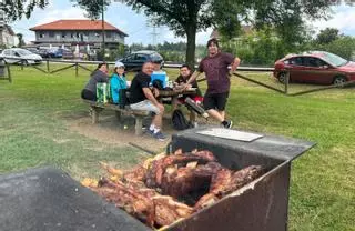 Un oasis de paz y parrillas para los domingos: esta es la área recreativa que triunfa en la comarca de Avilés