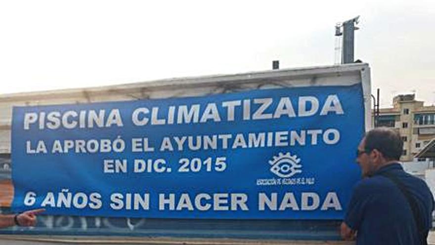 Vecinos del Palo reclaman la piscina aprobada en pleno en 2015