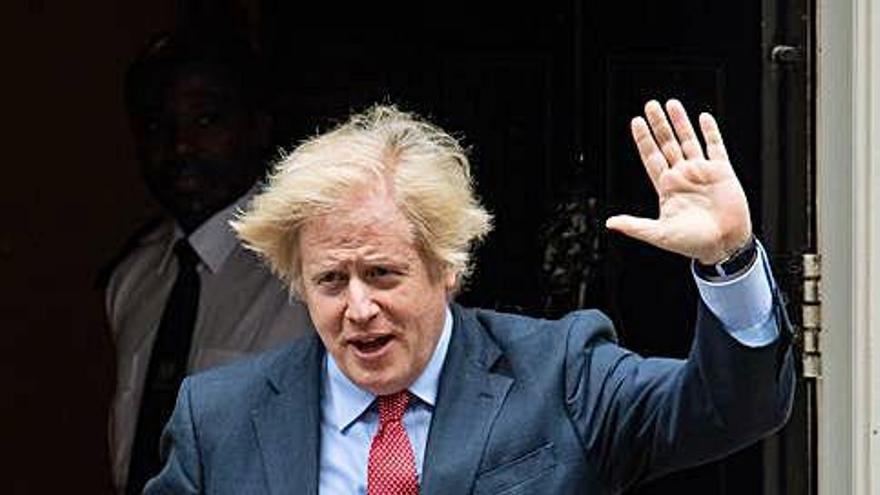 Boris Johnson, primer ministro británico.