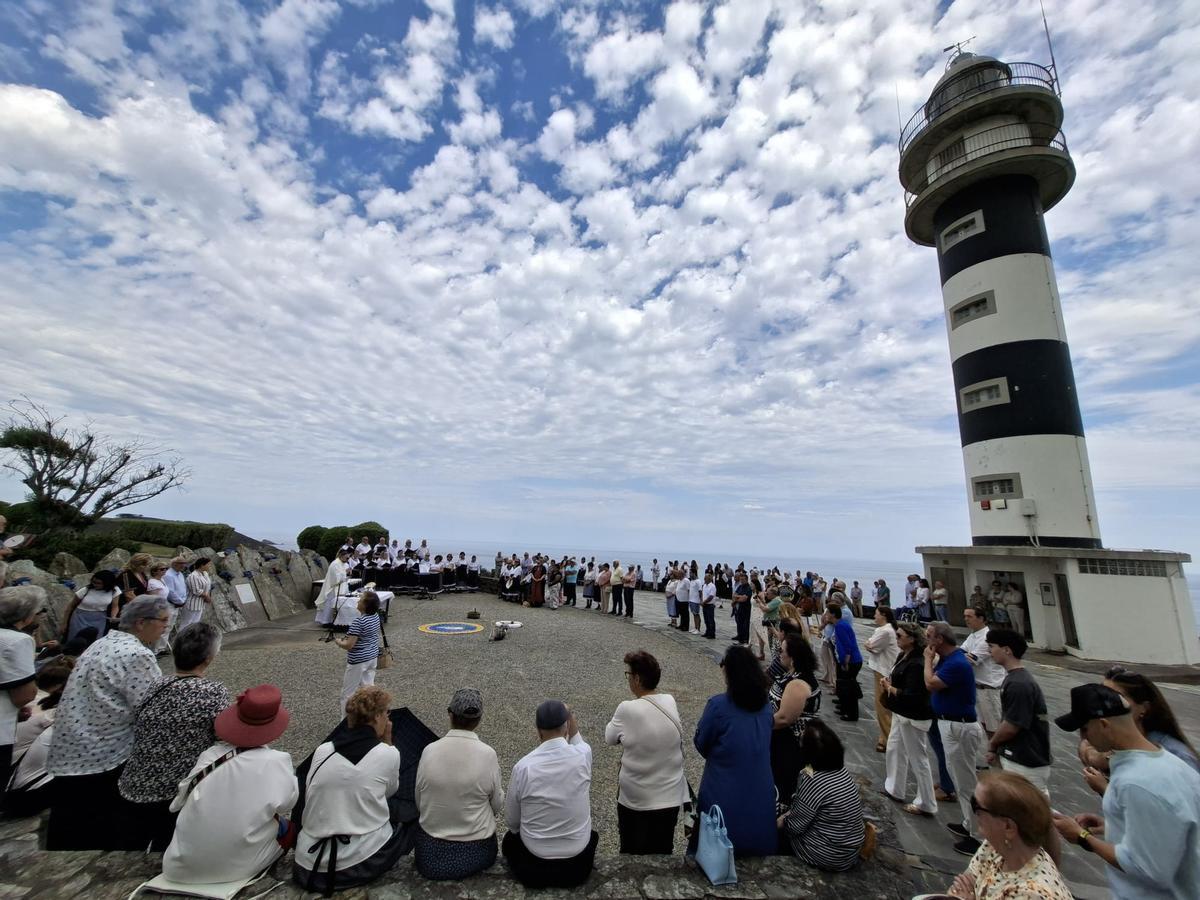 En imágenes: Coaña celebra en Ortiguera su "Día del Mar" más emotivo