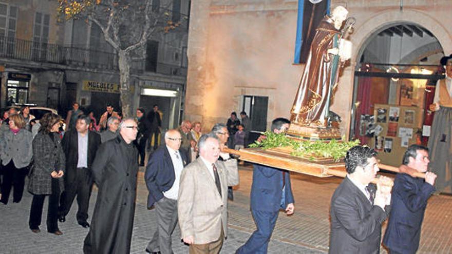 Los Gegants no participaron este año en la procesión del Novenari.