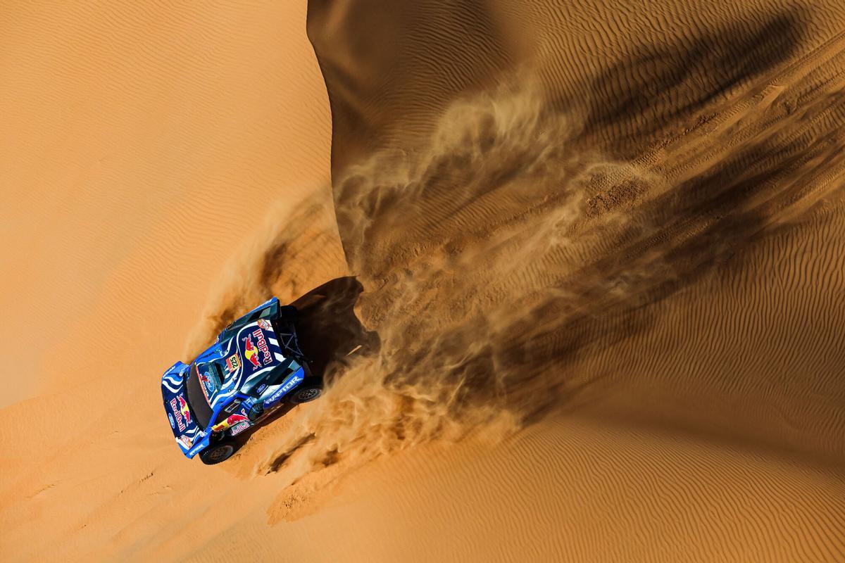 Carlos Sainz, durante la sexta etapa del Rally Dakar 2026