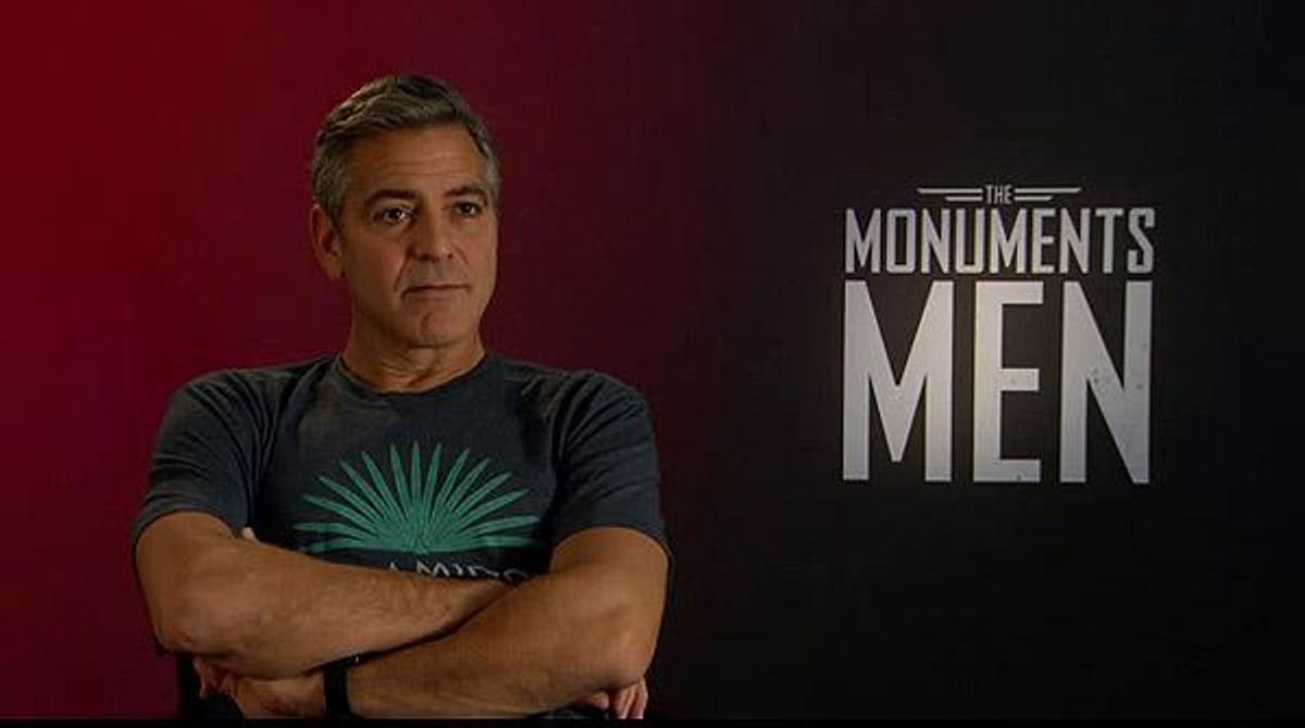 Entrevista amb l’actor George Clooney amb motiu de l’estrena de la pel·lícula ’Monuments Men’.