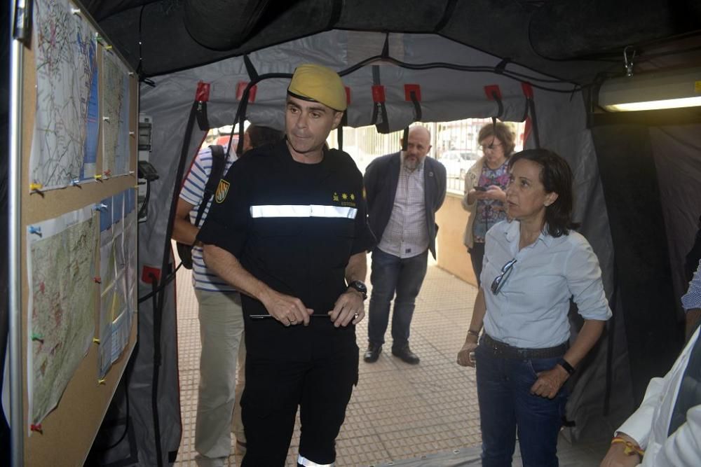 Visita de la ministra de Defensa a Los Alcázares