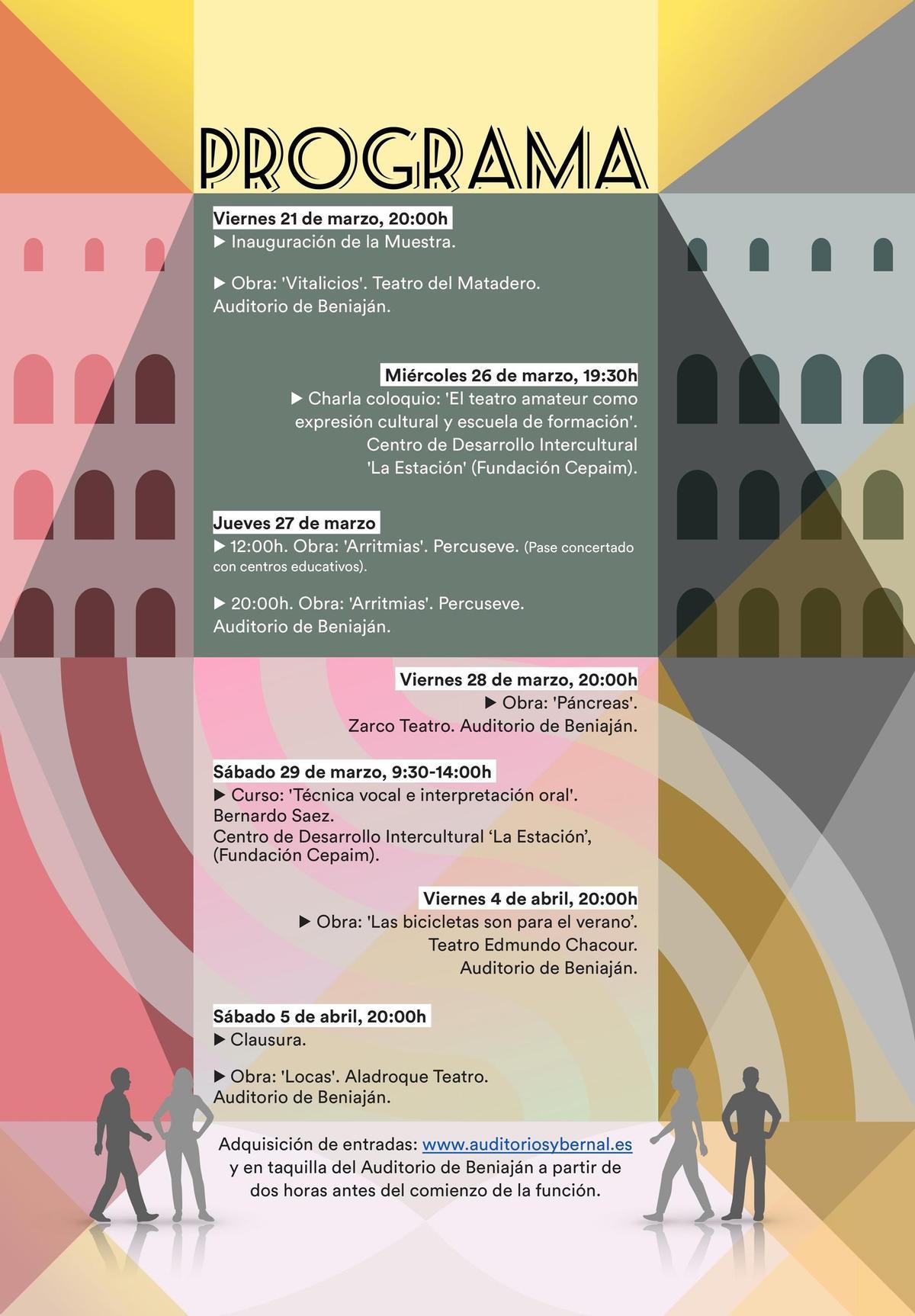 El programa de esta vigésimo segunda edición.