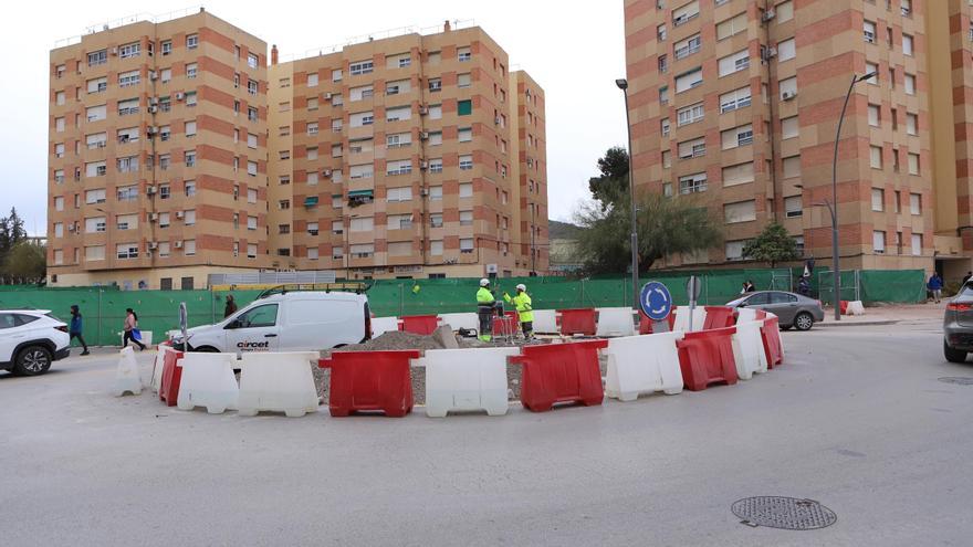Empieza la transformación de la Alameda de Cervantes de Lorca