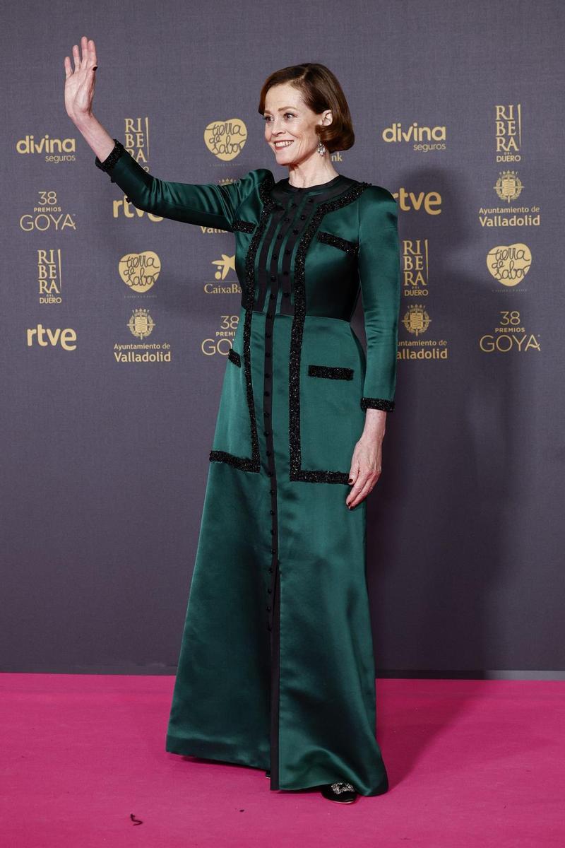 Sigourney Weaver en los Premios Goya 2024