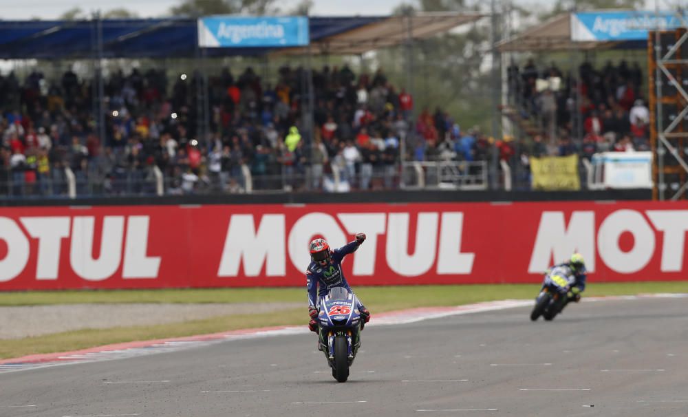 Maverick Viñales torna a tocar el cel a l'Argentina