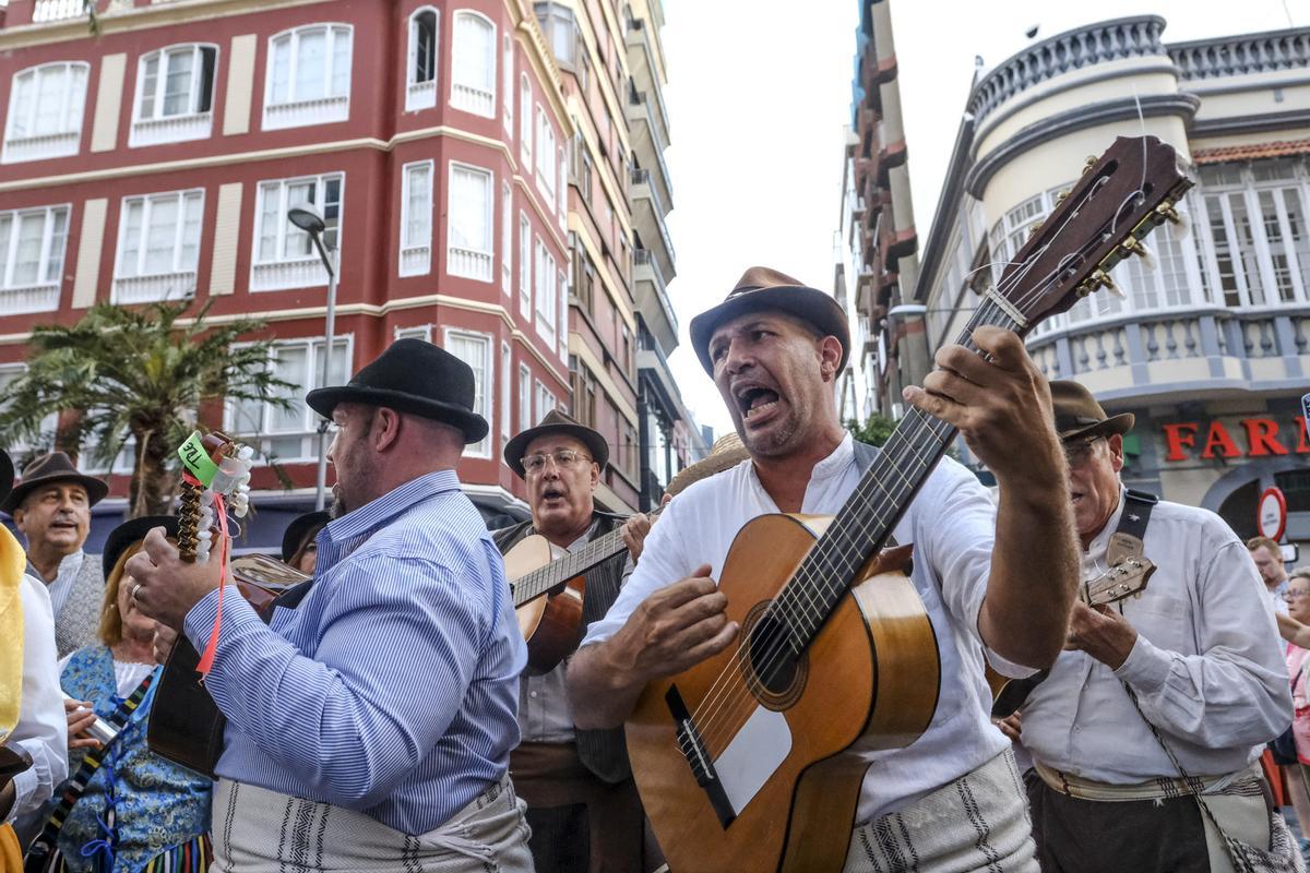 Romería ofrenda a la virgen de La Luz