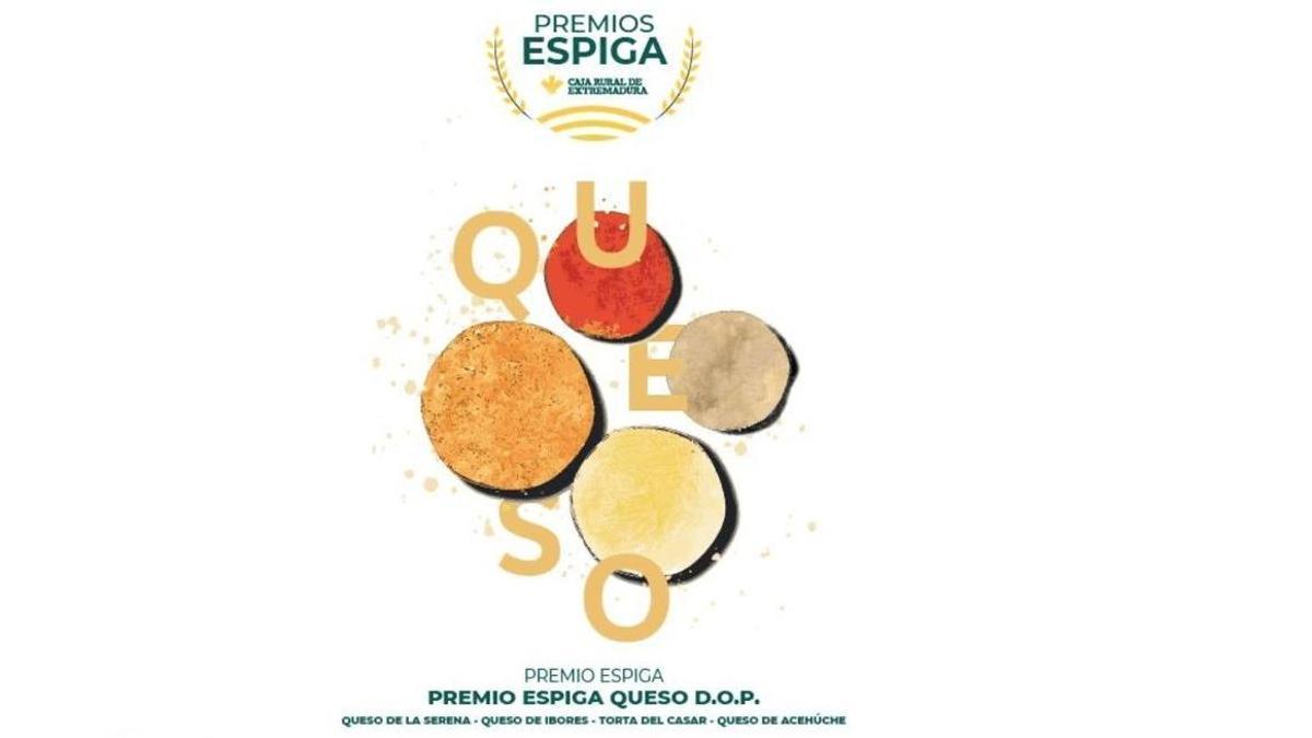 Cartel de los Premios Espiga de Quesos.