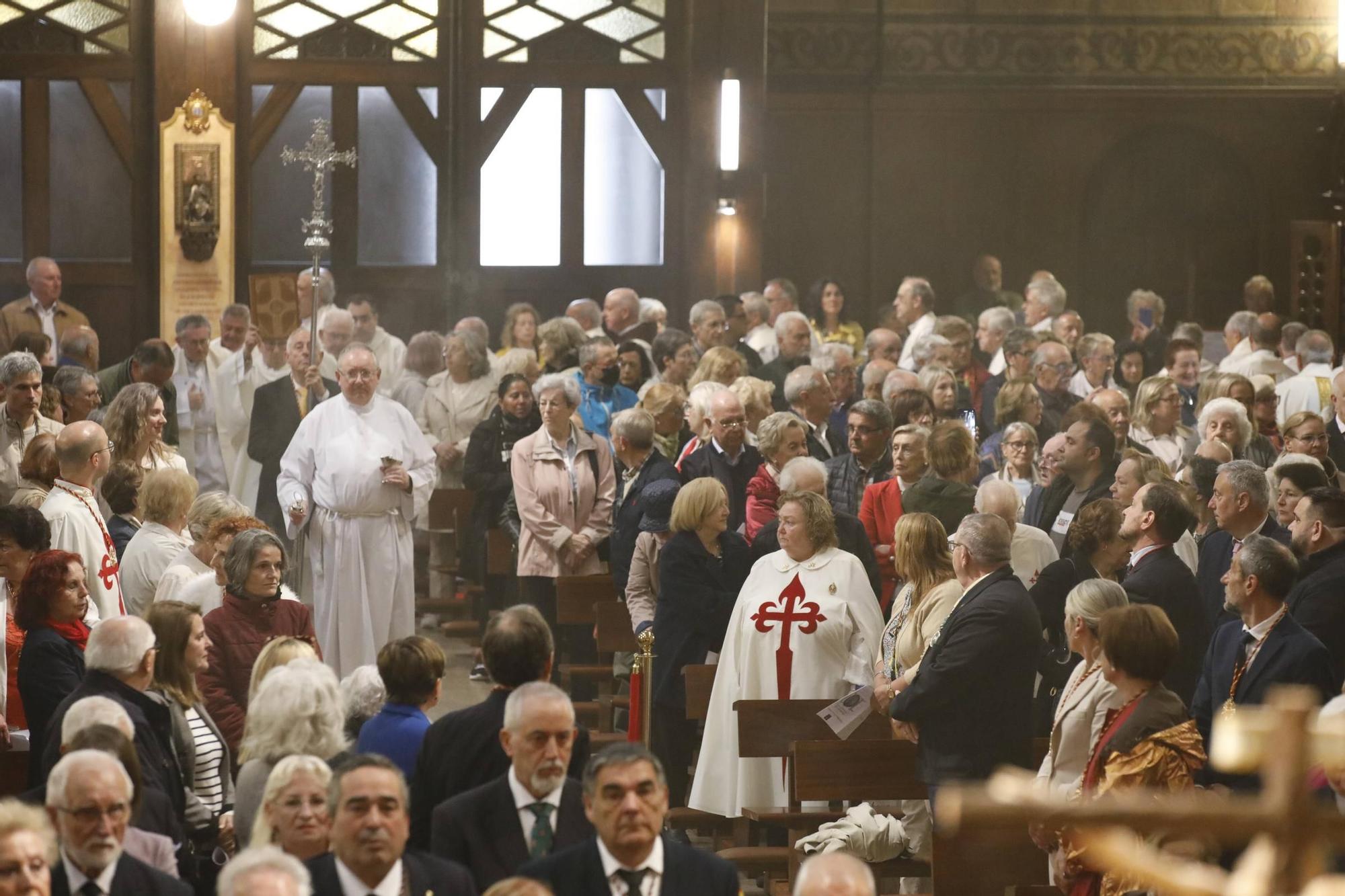 Así fue la celebración del centenario de la Basílica del Sagrado Corazón de Gijón (en imágenes)