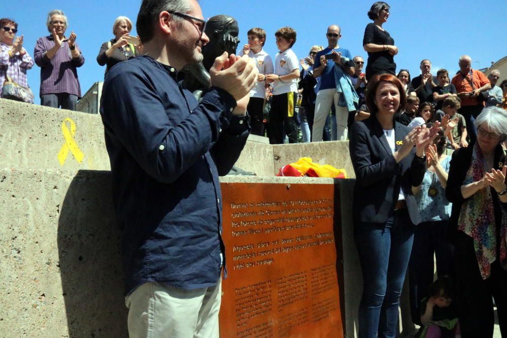 Inauguració de la plaça U d'Octubre de 2017 de Girona