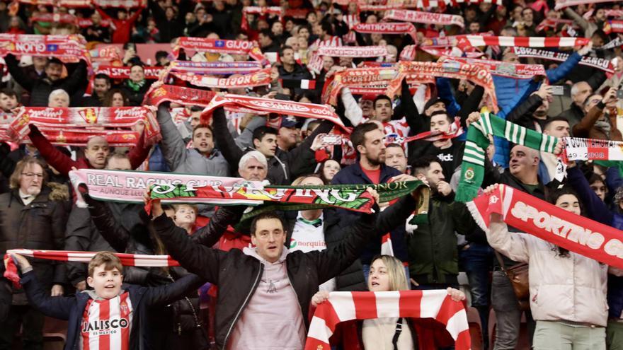 La afición del Sporting enciende la caldera en El Molinón: más de 1.500 entradas vendidas para el duelo ante el Cartagena