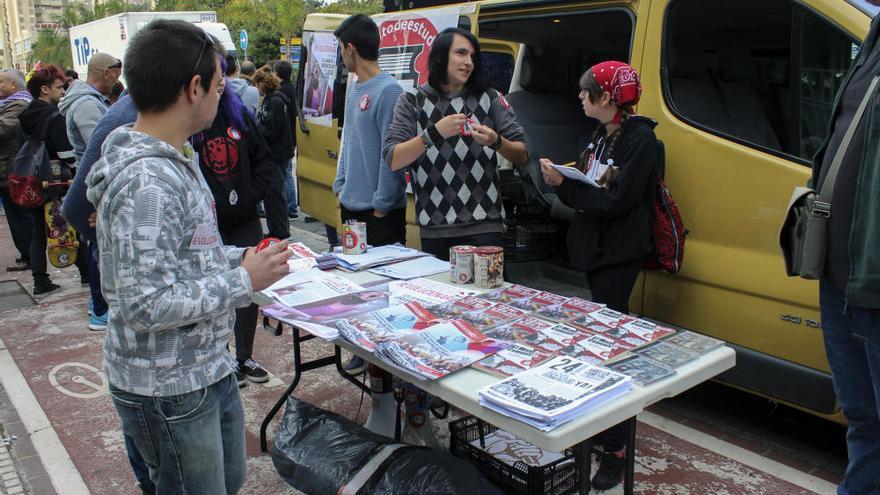 El 86% del alumnado secunda la segunda huelga del curso