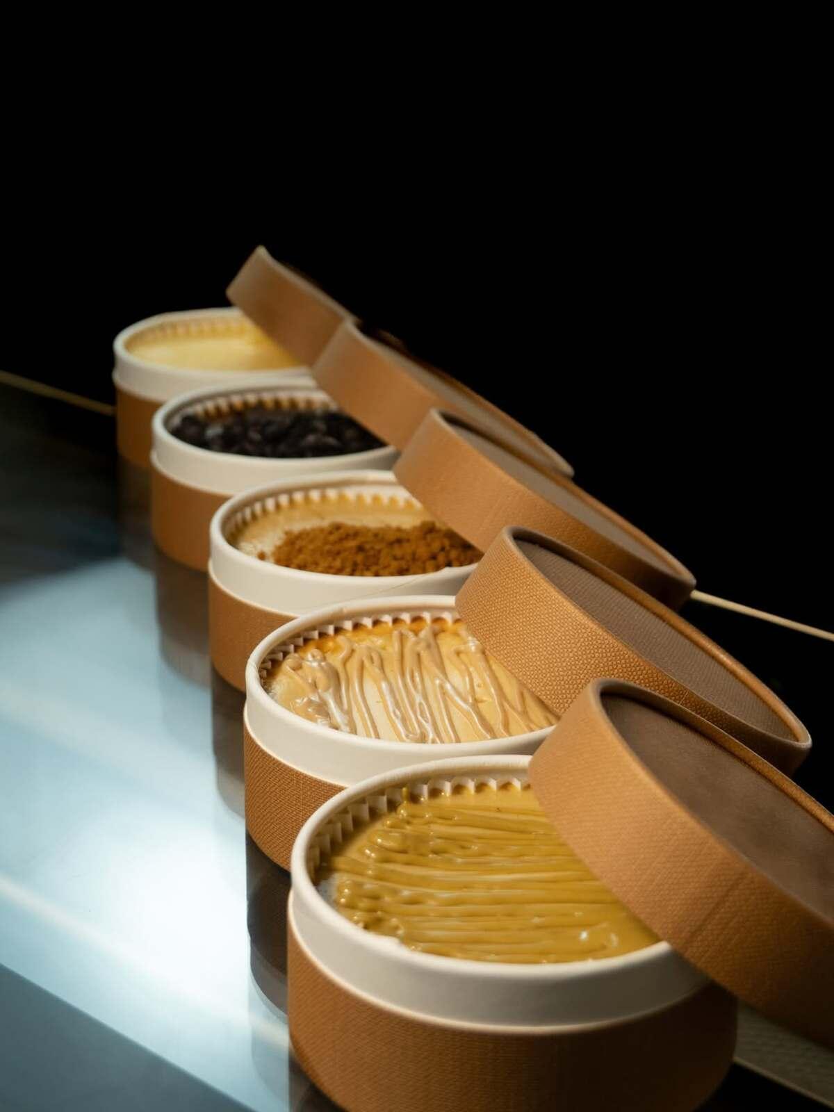 Tartas de queso de diversos sabores de Delirio