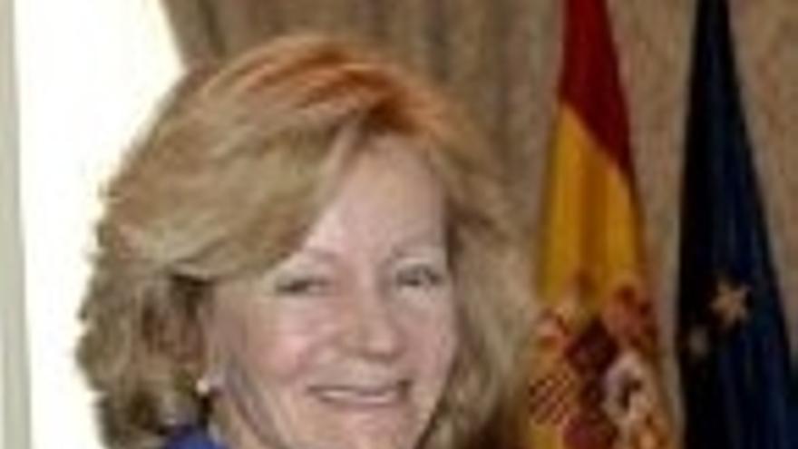 La ministra española de Administraciones Públicas, Elena Salgado