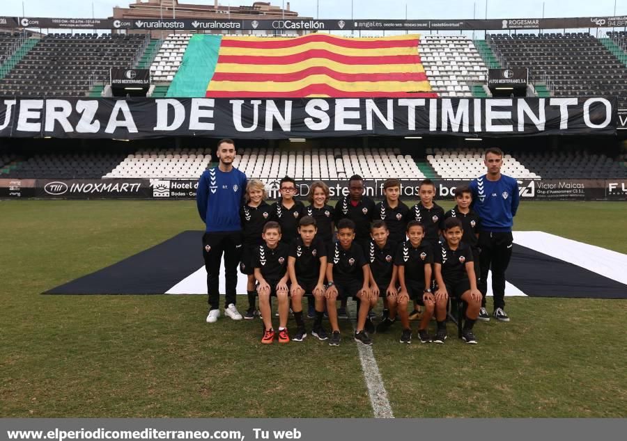 Presentación del fútbol base del CD Castellón 2018-19