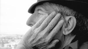 Leonard Cohen es presenta al Palau Sant Jordi.