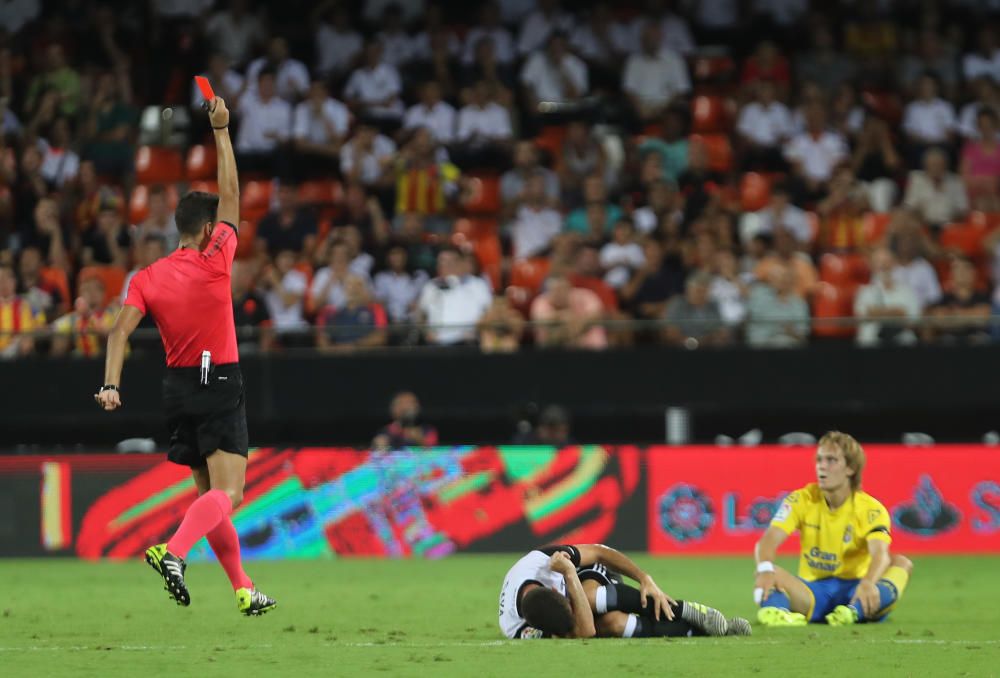 Valencia - Las Palmas, en imágenes