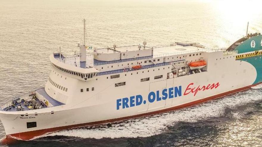 Los ferris entre Huelva y Canarias pierden casi un 8% de pasajeros pese a superar los 12.000 usuarios