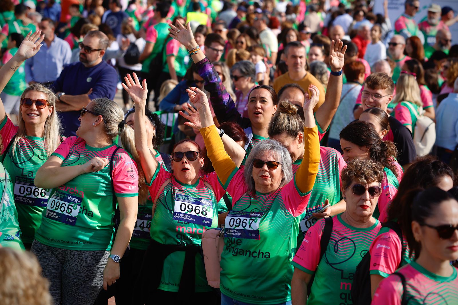 Marea verde contra el cáncer de mama