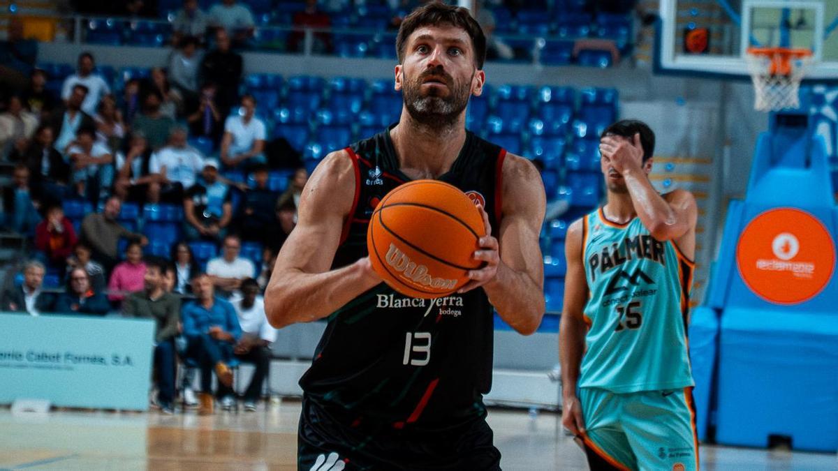 Osvaldas Matulionis durante un partido del pasado curso.
