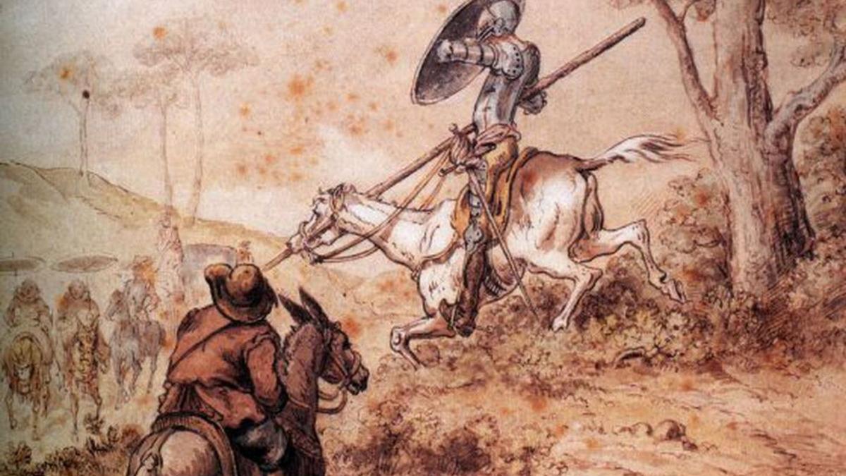 Il·lustració de ‘El Quixot’, una novel·la universal.  | LEVANTE-EMV
