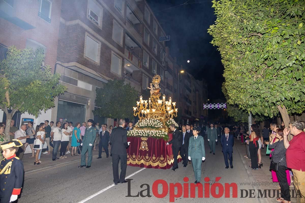 Procesión de la Virgen de las Maravillas en Cehegín