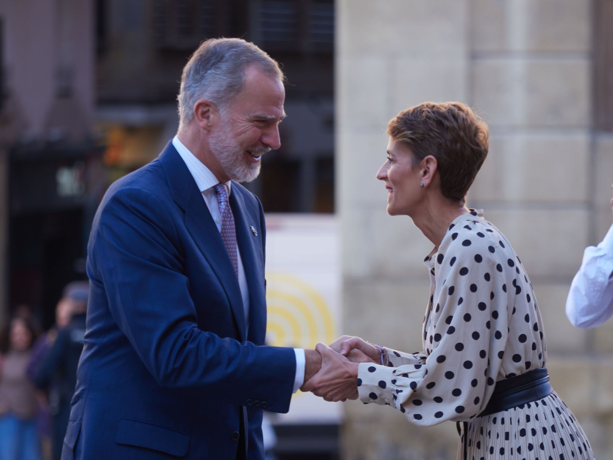 EN IMÁGENES: Leonor se da un baño de multitudes en su estreno como Princesa de Viana