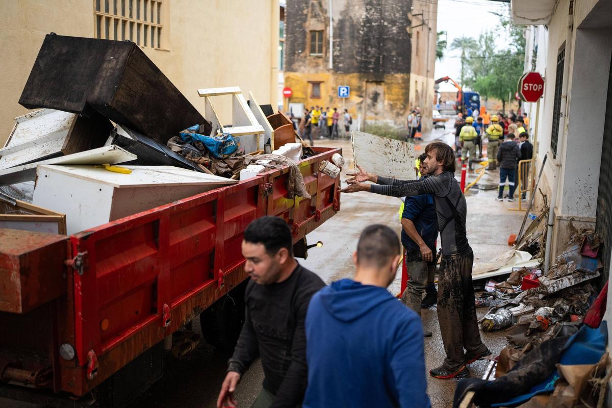 Destrozos provocados por la dana en el Montsià