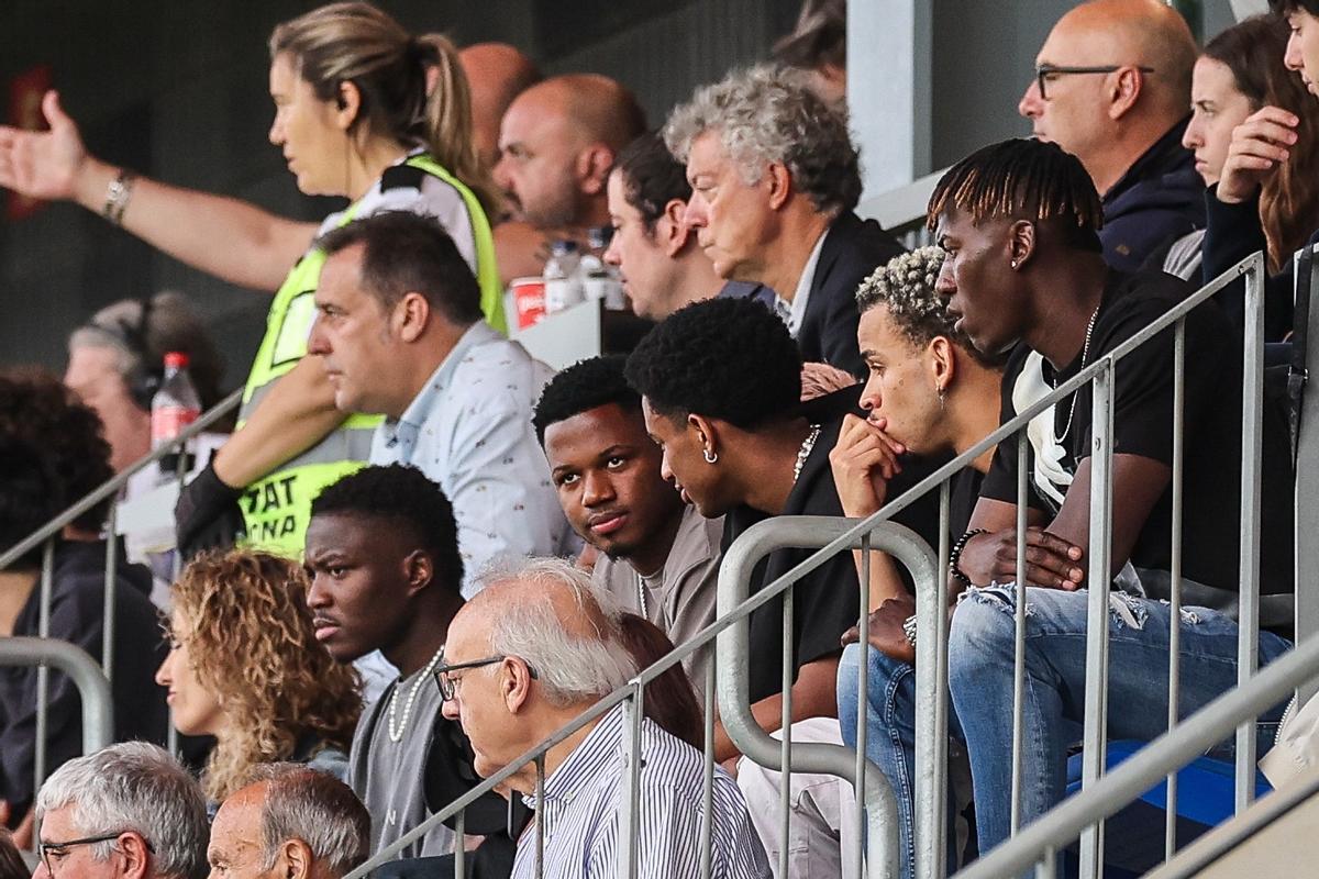 Barça Atlètic - UD Ibiza, partido de vuelta de la semifinal del play-off de ascenso a Segunda, en imágenes.