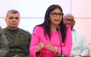 Delcy Rodríguez dice que la derecha española actúa con doble moral