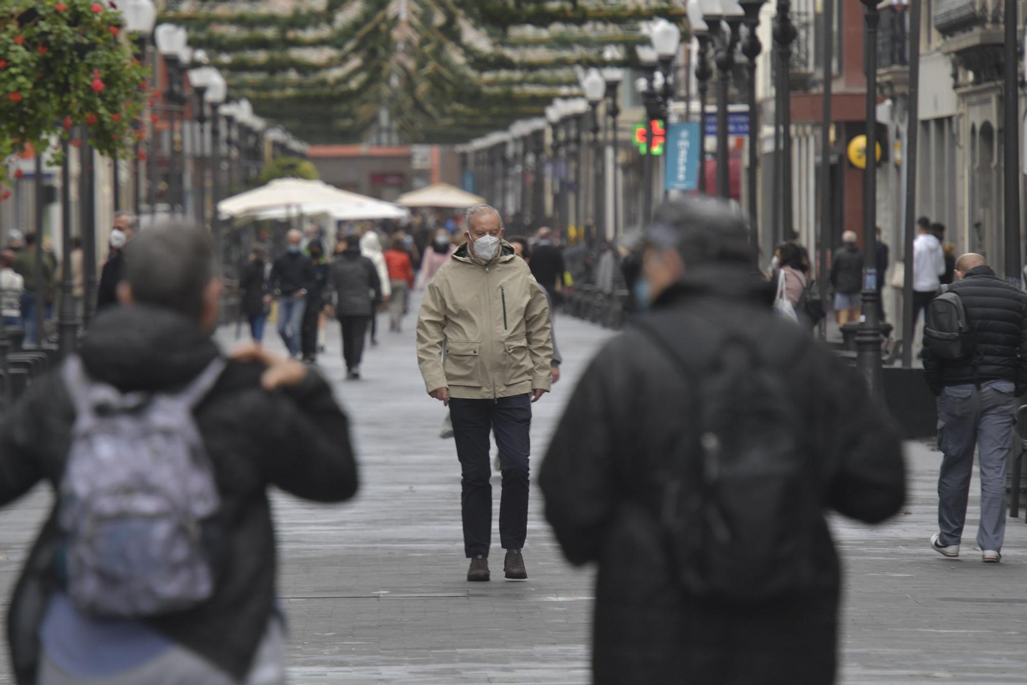 Lluvia en Las Palmas de Gran Canaria (07/01/2022)