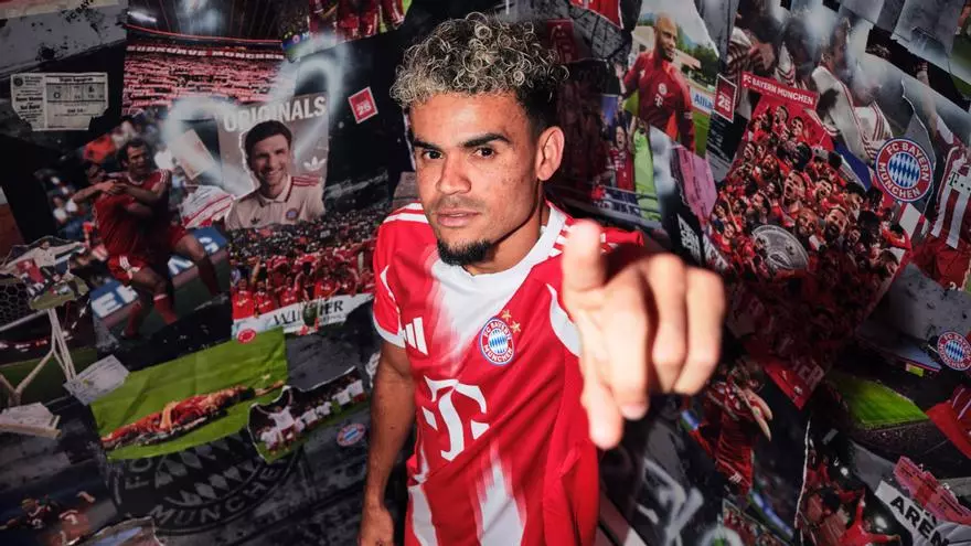 Luis Díaz: "Vengo al Bayern a ganarlo todo"