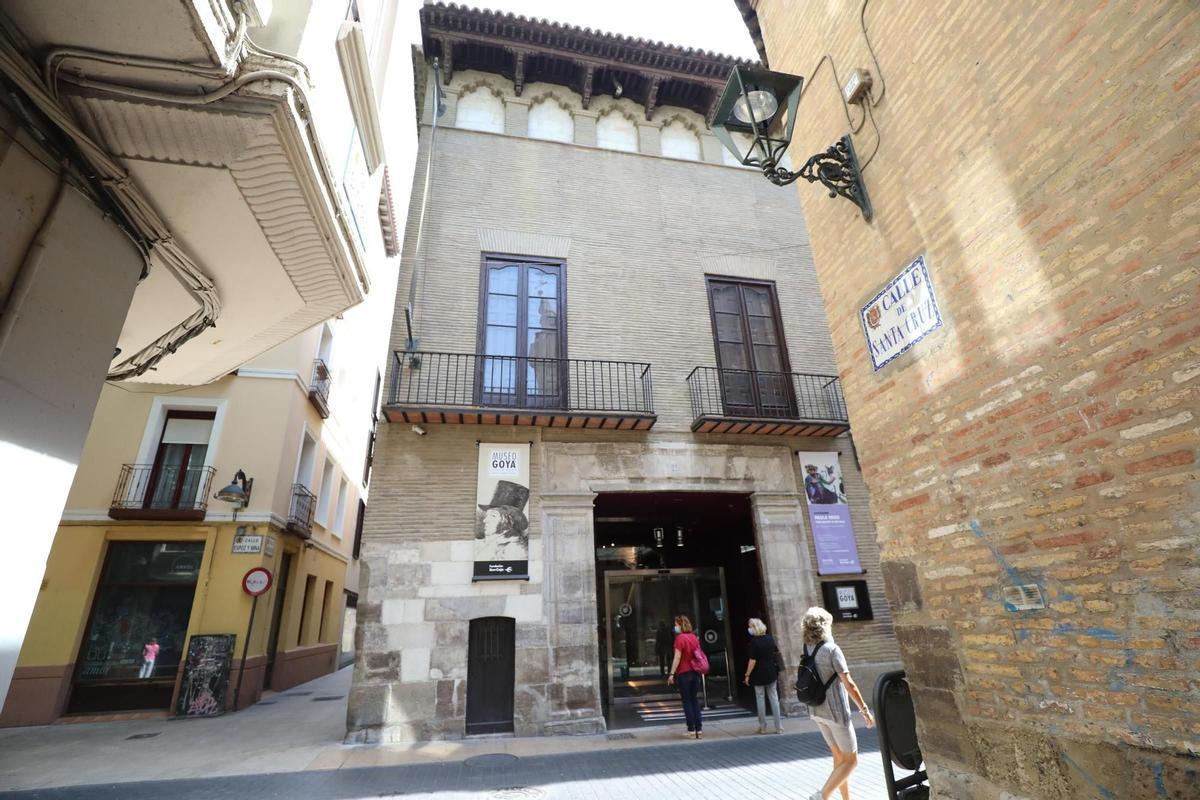 Imagen del Museo Goya, que actualmente está en obras.