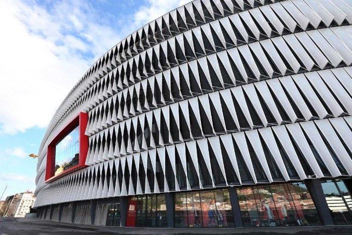 El nuevo estadio de San Mamés en Bilbao.