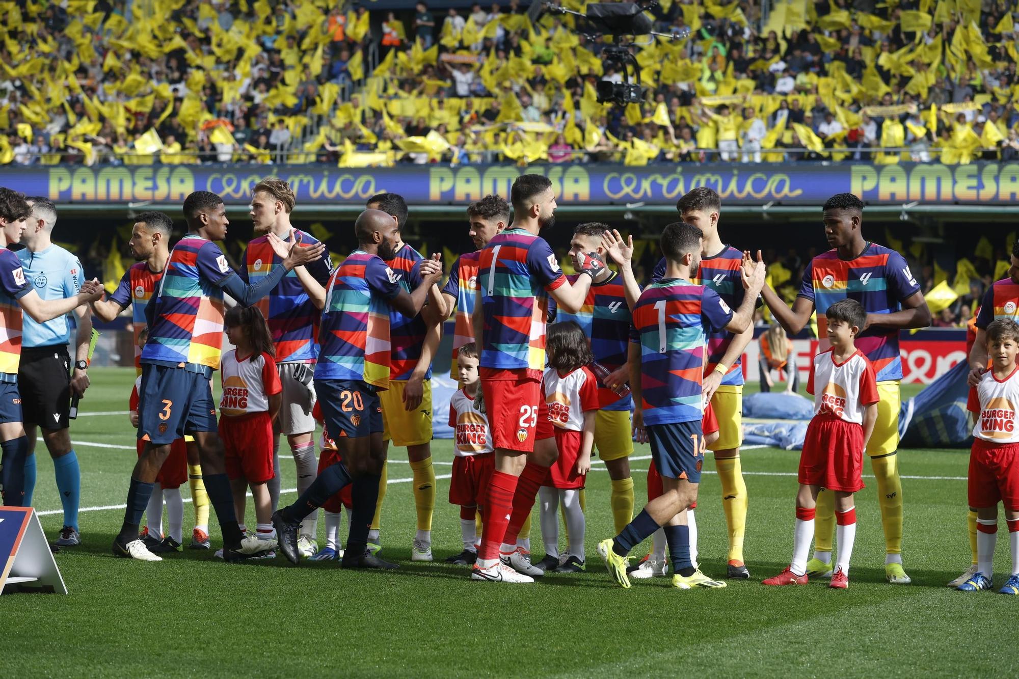 Villarreal - Valencia en imágenes