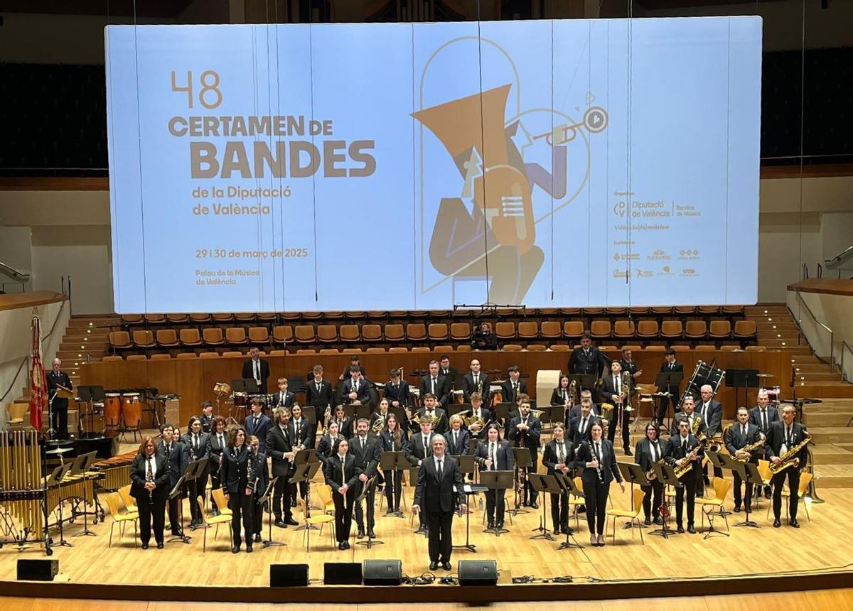 Banda en el certamen