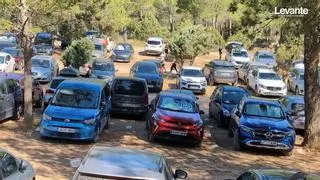 Bicorp dobla los precios por aparcar en el río Fraile ante el aumento de la masificación